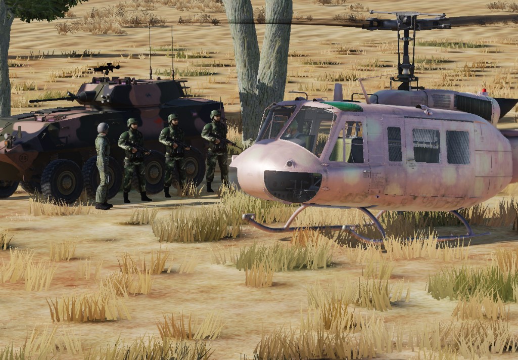 BOOM's pink panther inspired UH-1-h skin 1.1