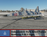 Independent State Allied Forces F-5 Tiger - Ace Combat 4