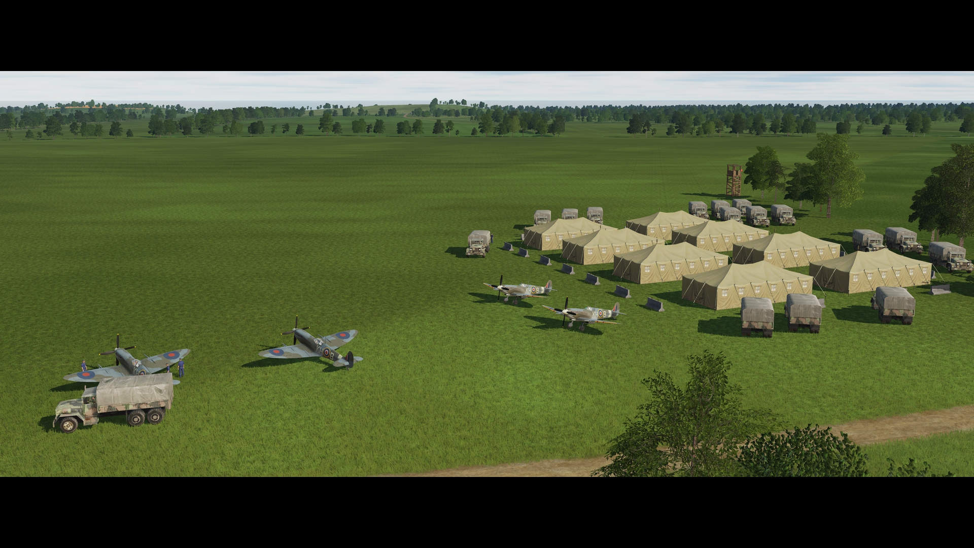 Operation Jubilee - FARP TRAINING, Bombing, Takeoff and Landing.