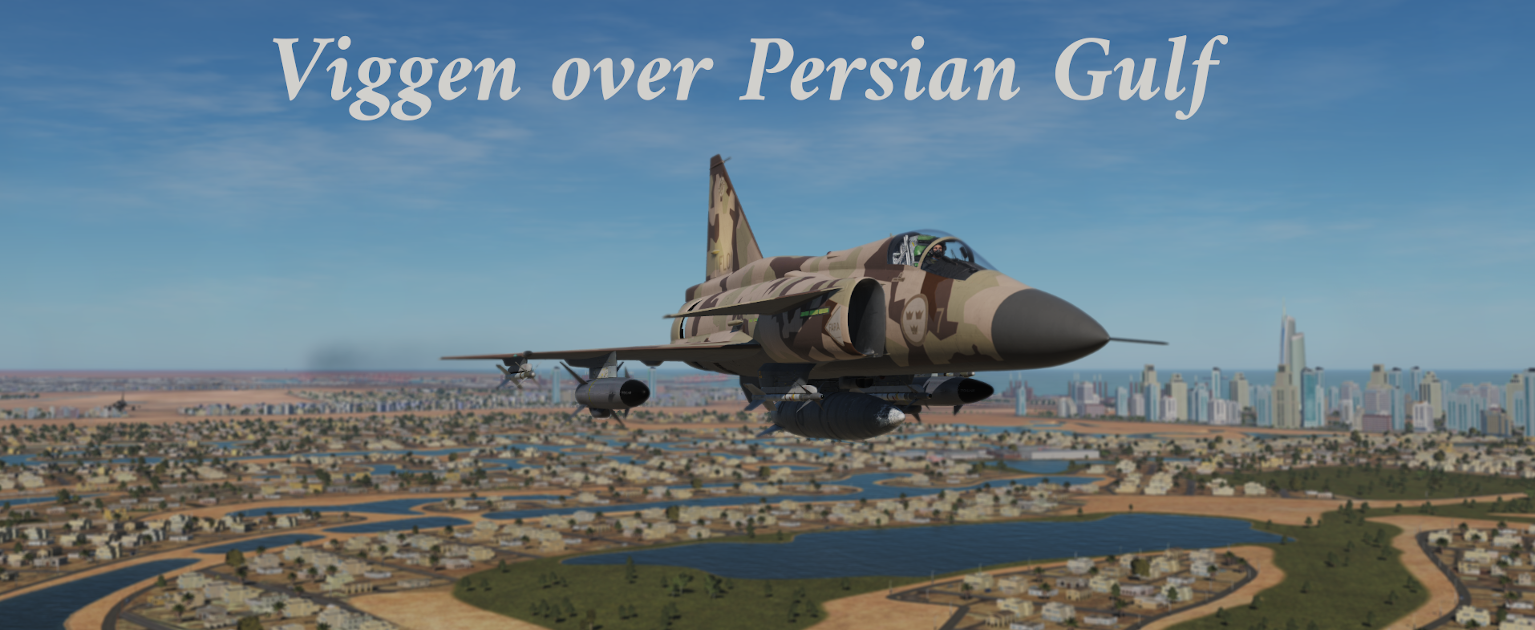 Viggen over Persian Gulf using modified Mbot Dynamic Campaign Engine