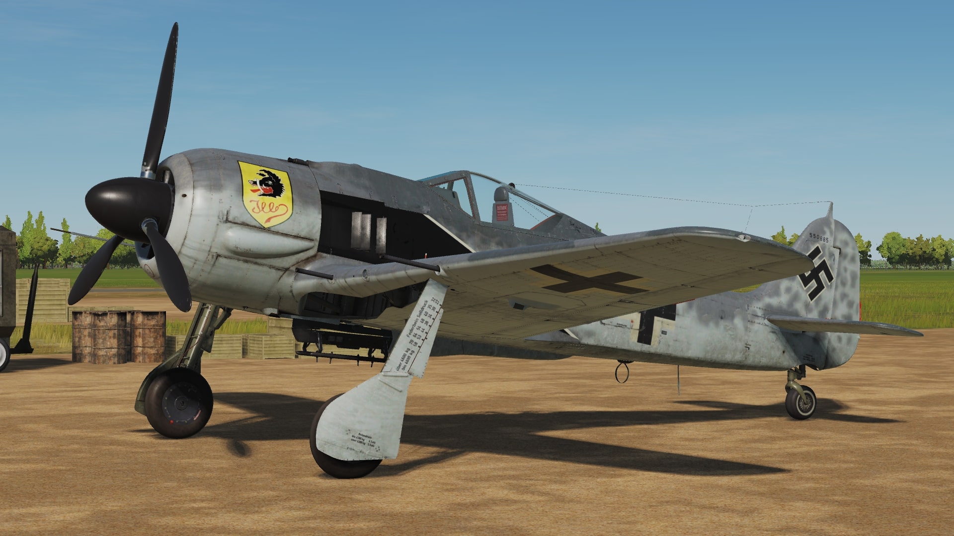 Fw 190 A8 JG 300 White 5