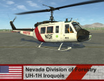 Nevada Division of Forestry UH-1H Iroquois - DCNR  *UPDATED*