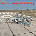 Su-25T Weapons Training