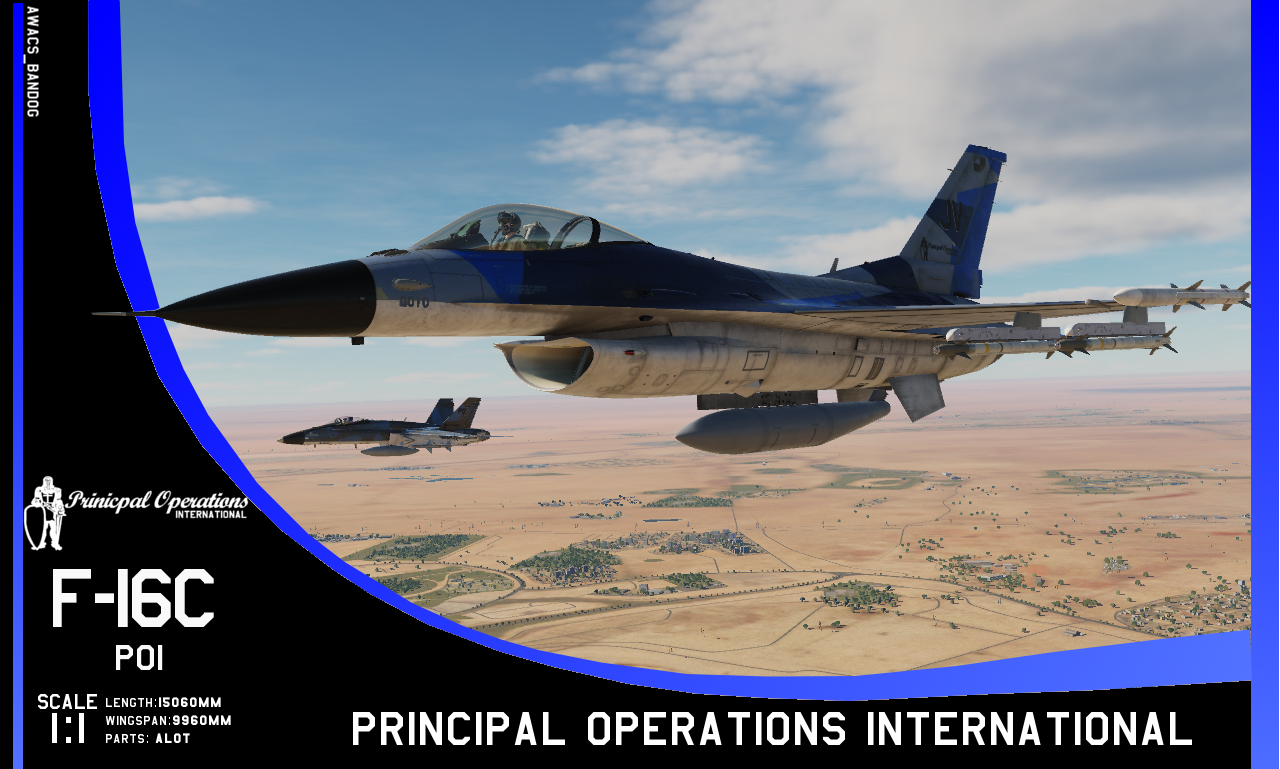 Principal Operations International F-16C 