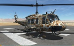 UH-1H Huey - No Markings - Octocamo Desert LV Coyote (Fictional)
