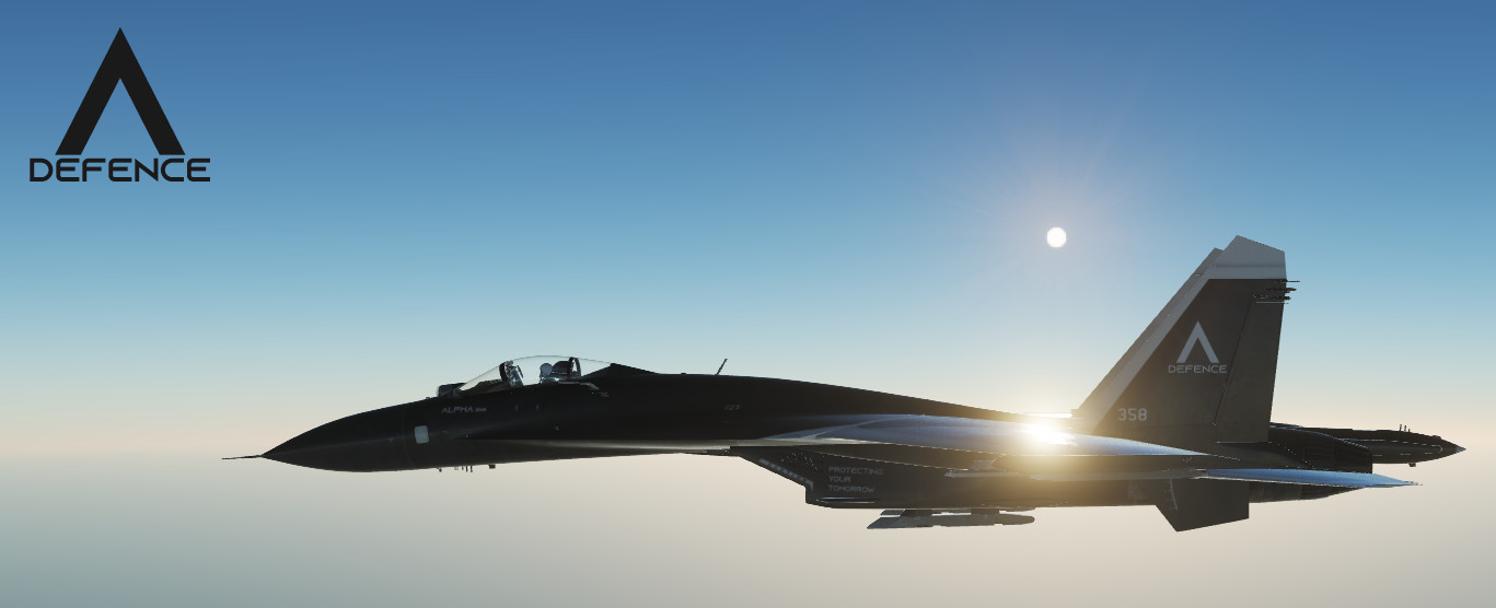 Su-27 "Lambda Defence" Skin Pack (Fictional)