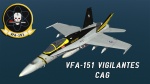 F/A-18C VFA-151 CAG