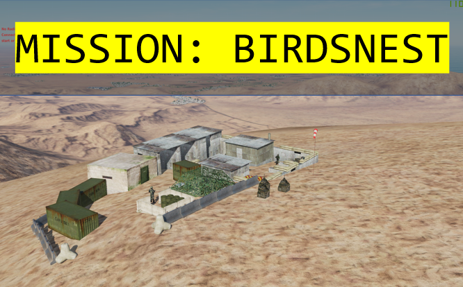 Mission Birdsnest: a coop mission for jets and helo's