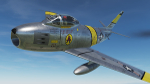 North American F-86F Sabre 51-2857, "Pete" Fernandez, 334th FIS 