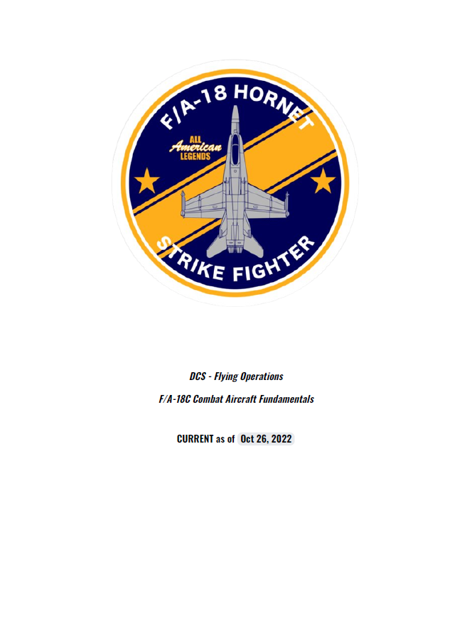 F/A-18C Combat Aircraft Fundamentals Manual !!UPDATED 23.06.19!!