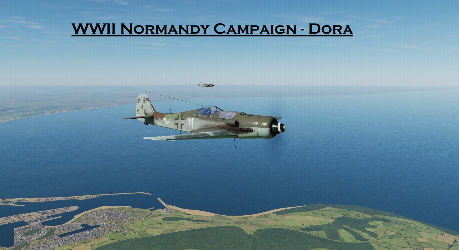 WWII Normandy FW-190D9 using Mbot Dynamic Campaign Engine