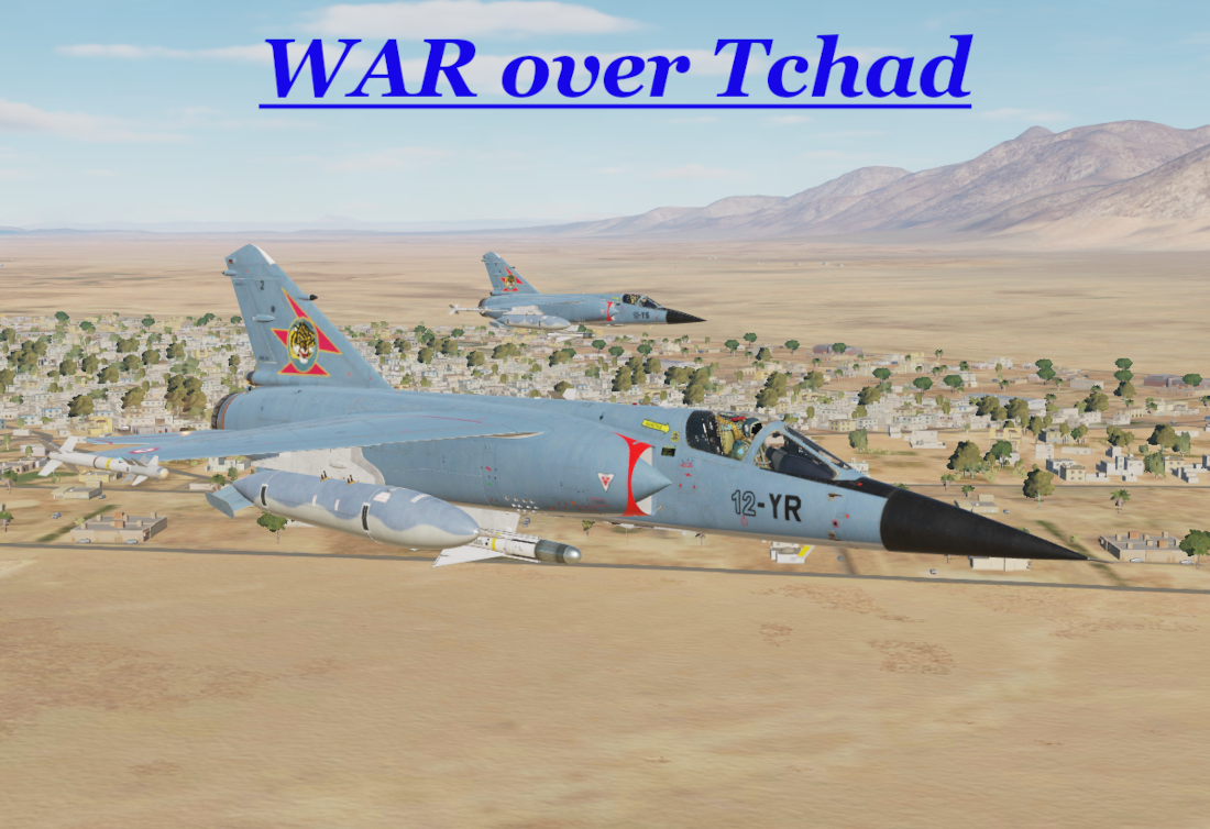War over Tchad 1987 - Blue  using modified Mbot Dynamic Campaign Engine