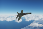 Green Finnish F-18C