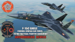 Ace Combat - Federal Erusian Air Force 142nd TFS "Anchorhead Devils" F-15C Eagle