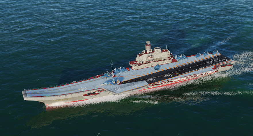 SU 33 Sea Dragon with New Kuznetsov (Super Carrier). Patched. V2.56x. Credits to MadDogIC