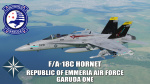 Ace Combat - Republic of Emmeria Air Force Garuda One F/A-18C Hornet