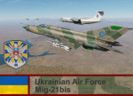Ukrainian Air Force Mig-21bis 40th Tactical Aviation Brigade (semi historical) *UPDATED*