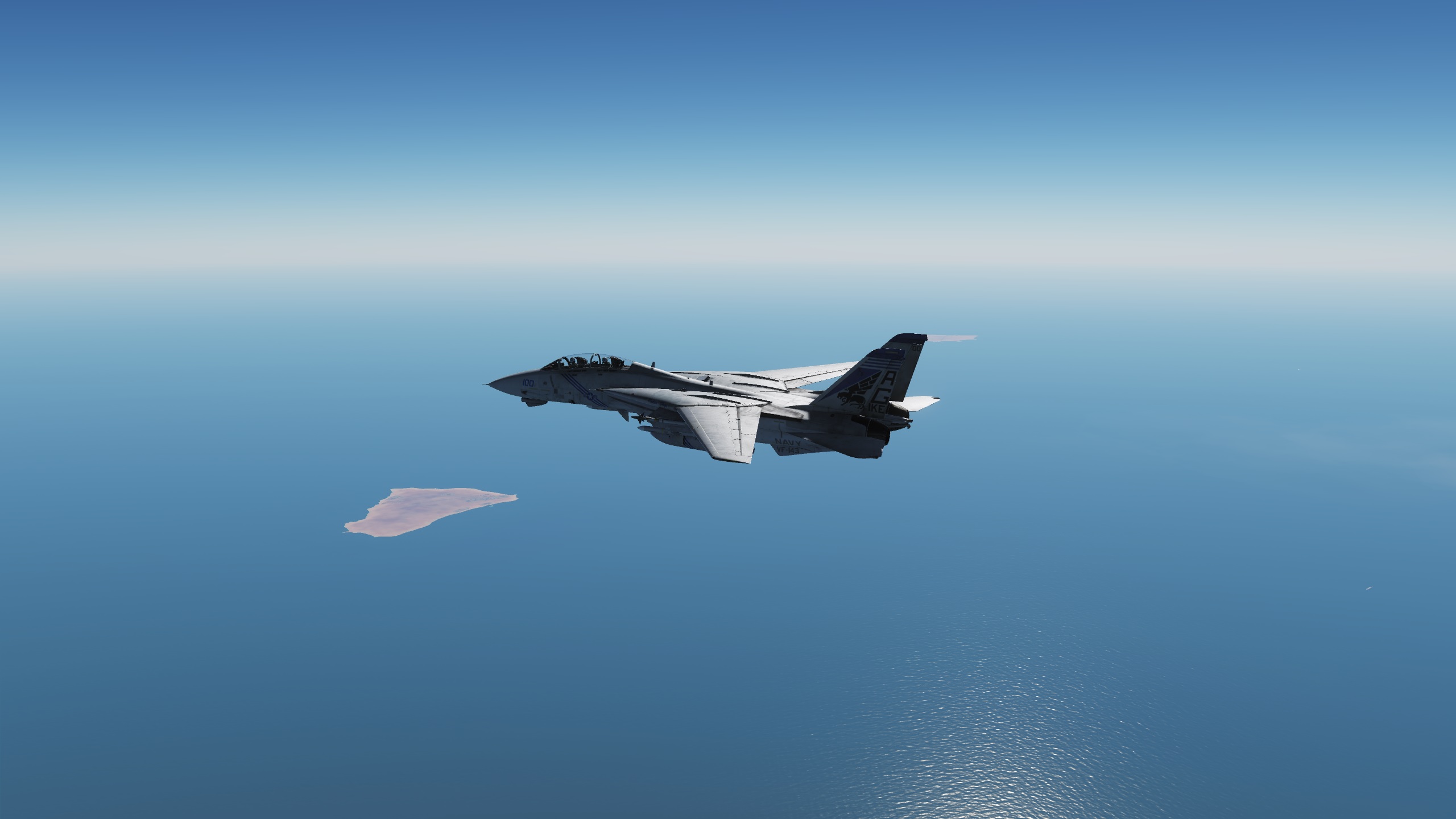F-14 Hormuz Island Dispute CAP
