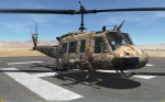 UH-1H Huey - No Markings - Octocamo Desert (CADPAT+MADPAT colors) (Fictional)