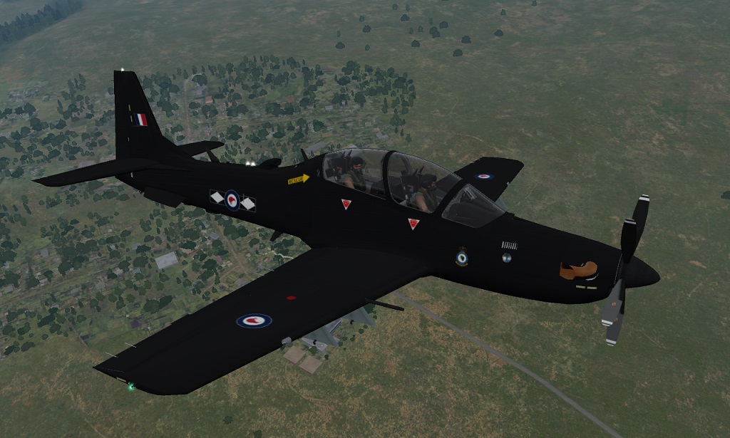 RNZAF (Fictional) A-29B   Matt Black 