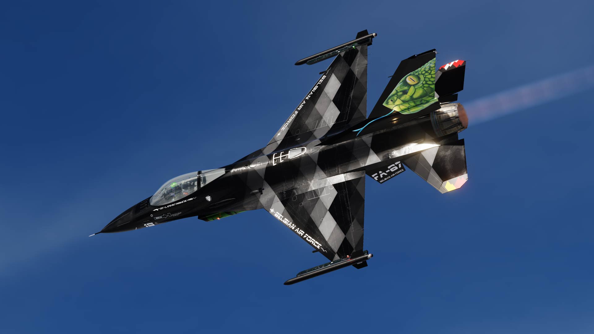 F-16 Belgian Air Force FA-87 Dream Viper