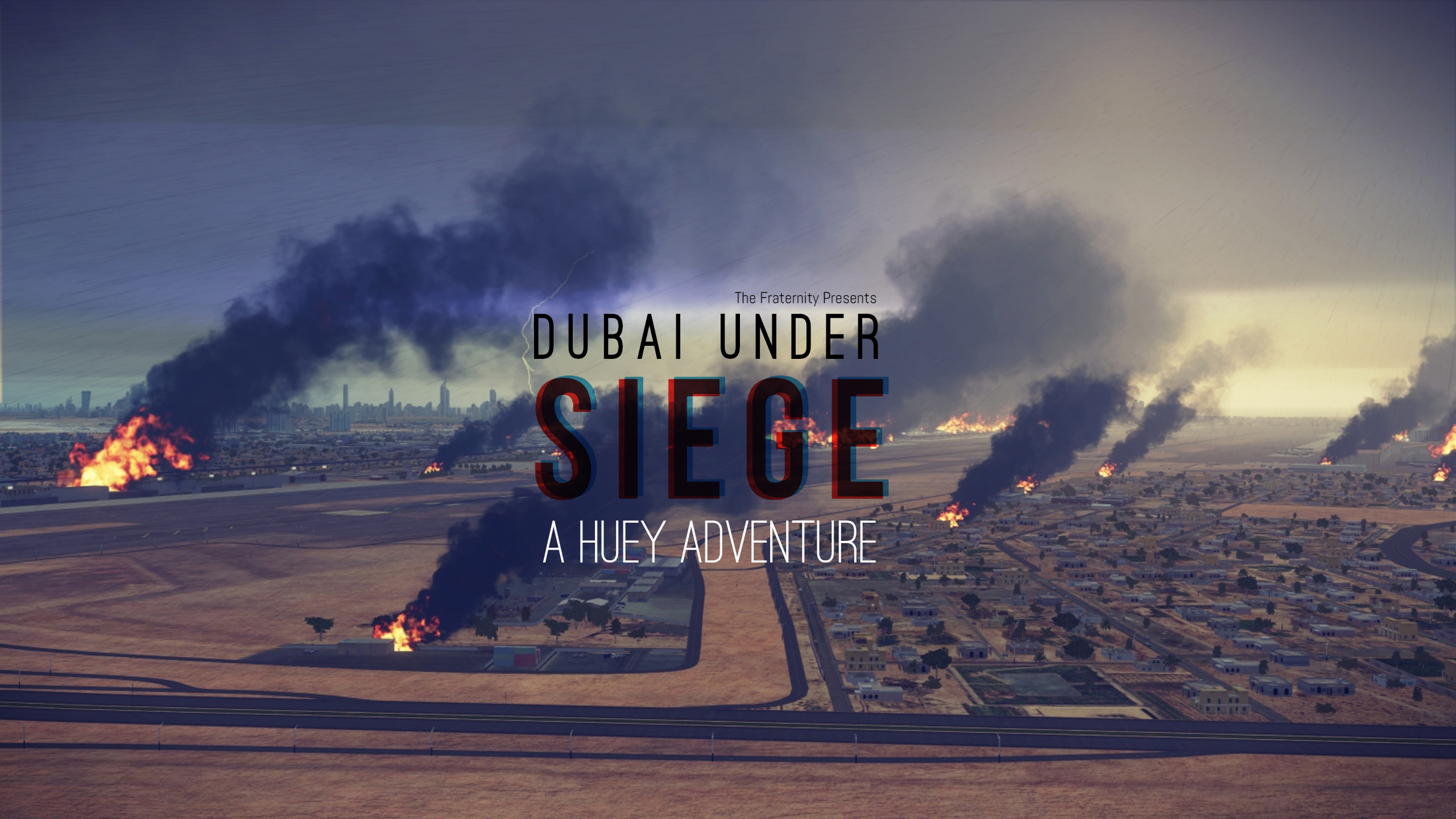 Dubai Under Siege - OPERATION : AL MAKTOUM BRIDGE UH-1 Huey