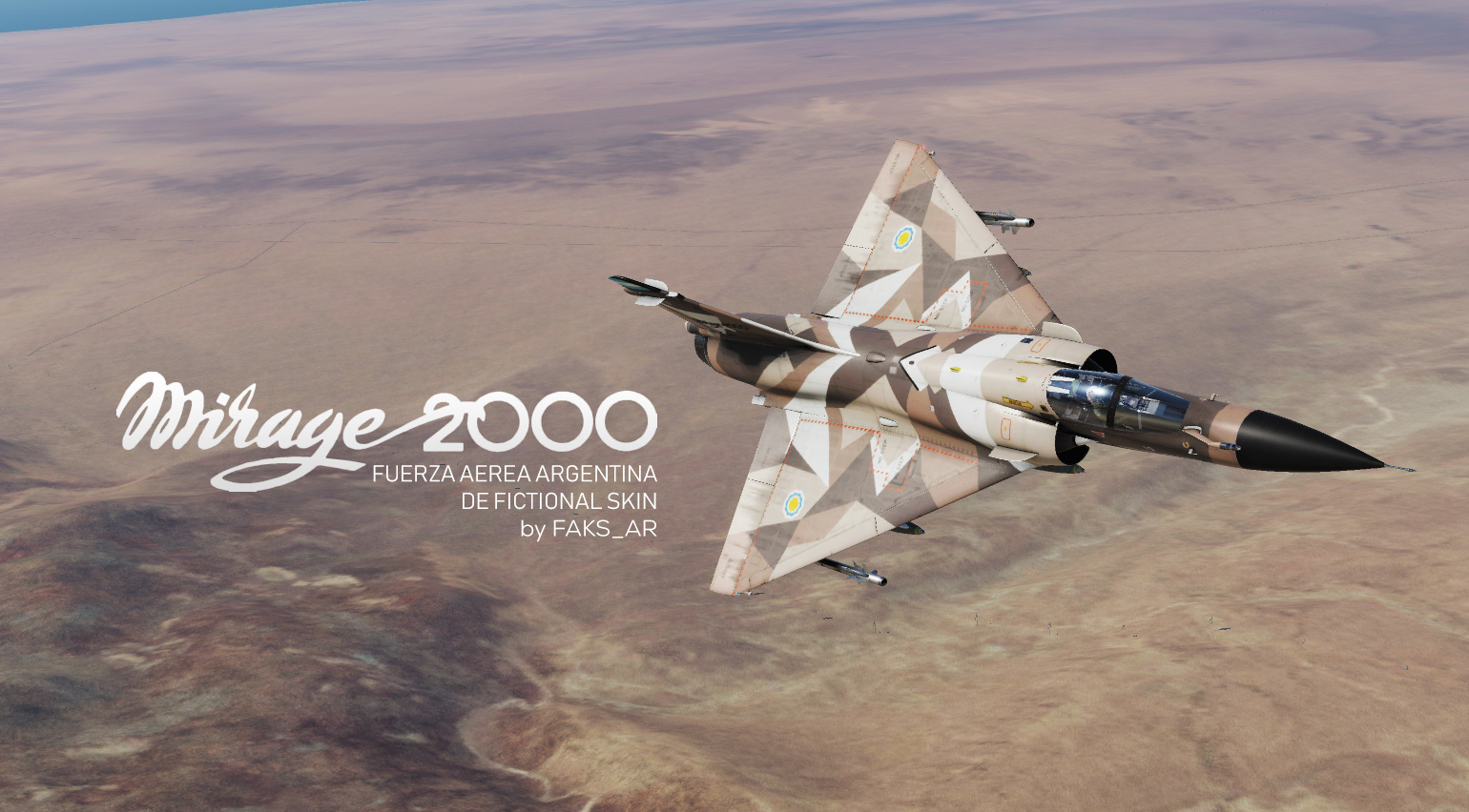 Argentine Mirage 2000C DE Fictional