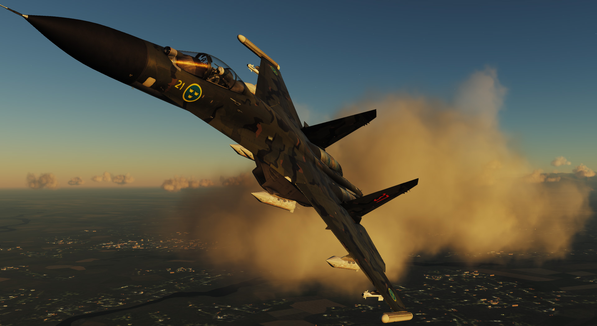 Su-27: Swedish AF (Fictional)