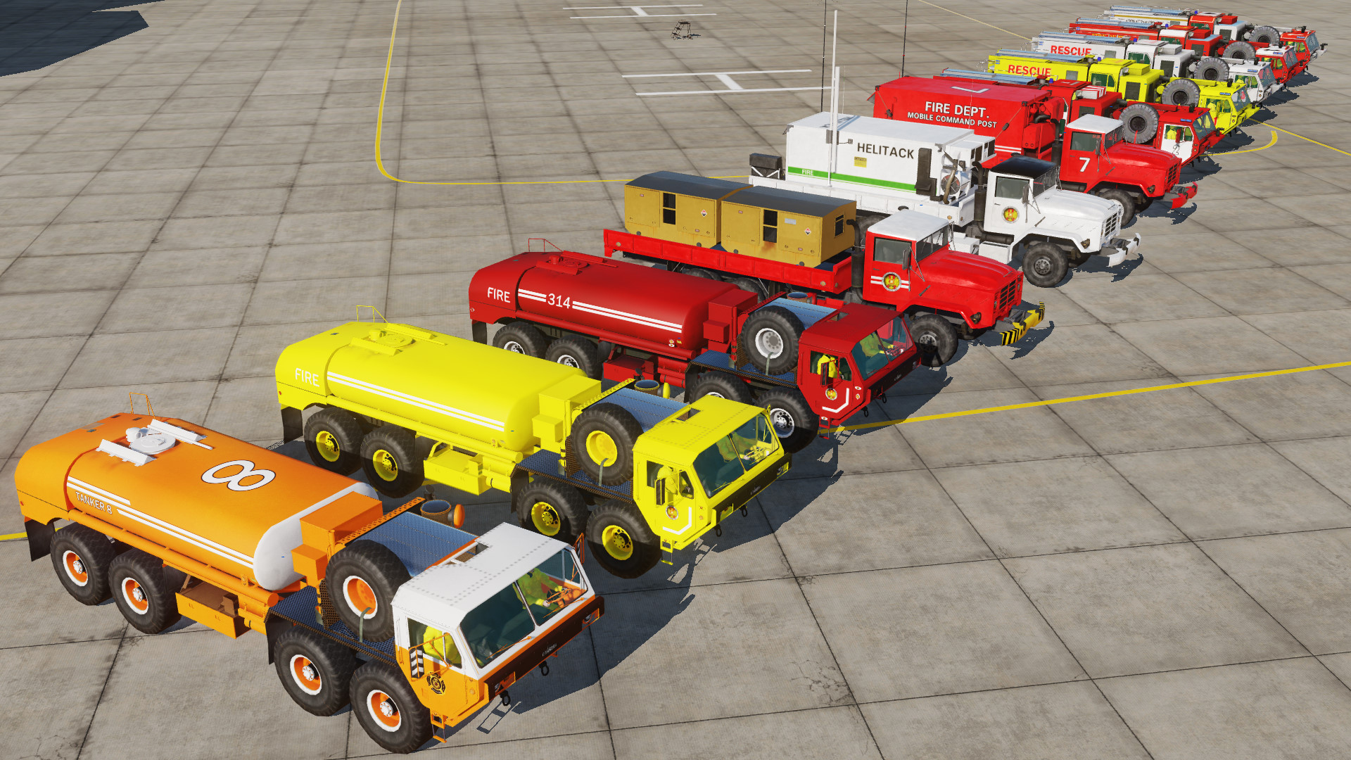 Fire Department Livery Pack