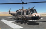 UH-1H Huey - No Markings - Octocamo Six Color Desert Camo (Fictional)