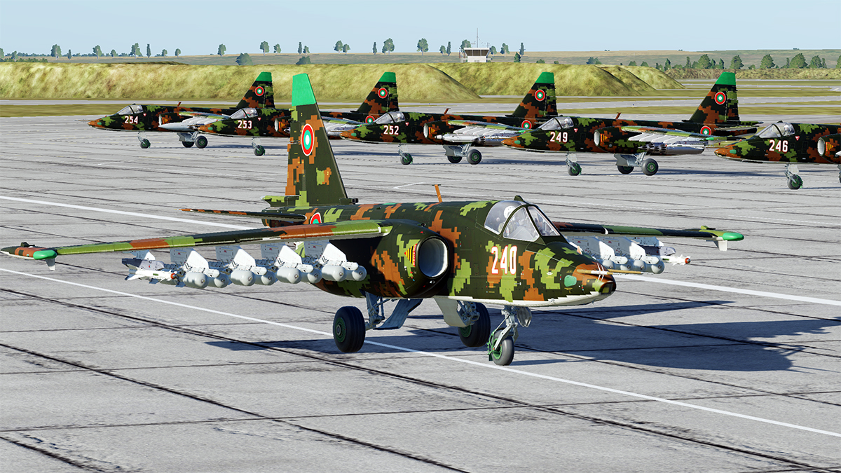 Su-25 Bulgarian Air Force Digital Camo pack