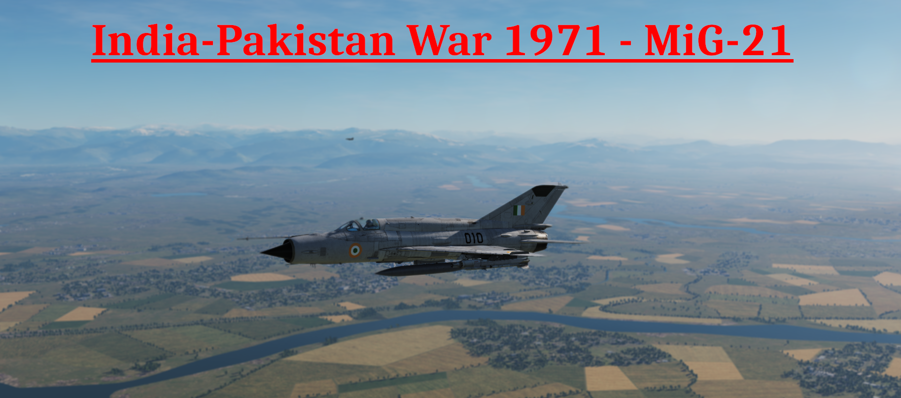 India-Pakistan War 1971 - MiG-21 Campaign using modified Mbot Dynamic Campaign Engine
