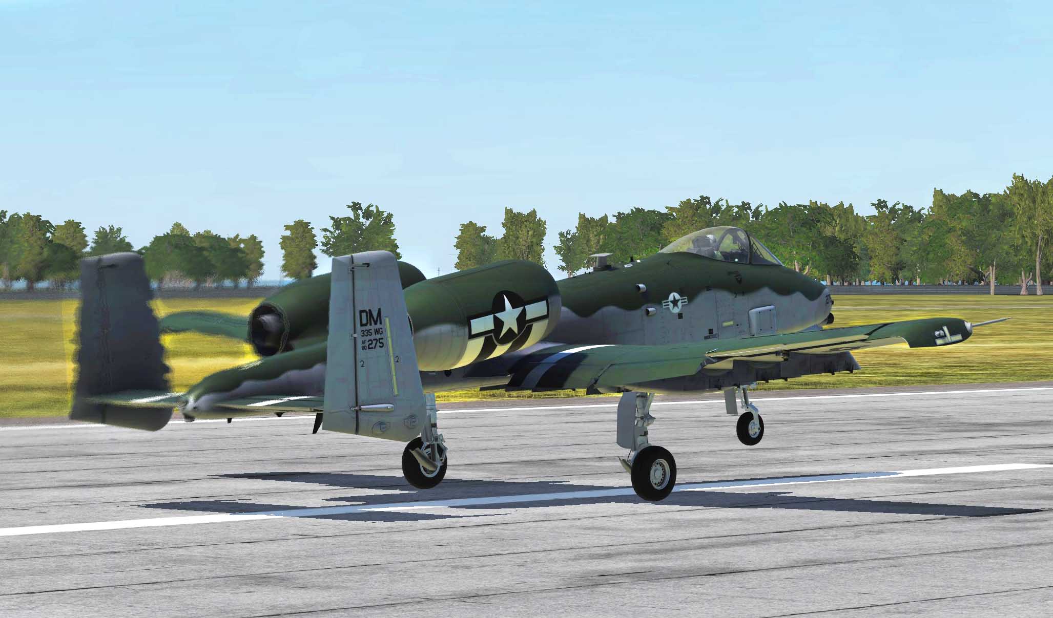 A-10C Demo Team/Mustang Tribute Livery