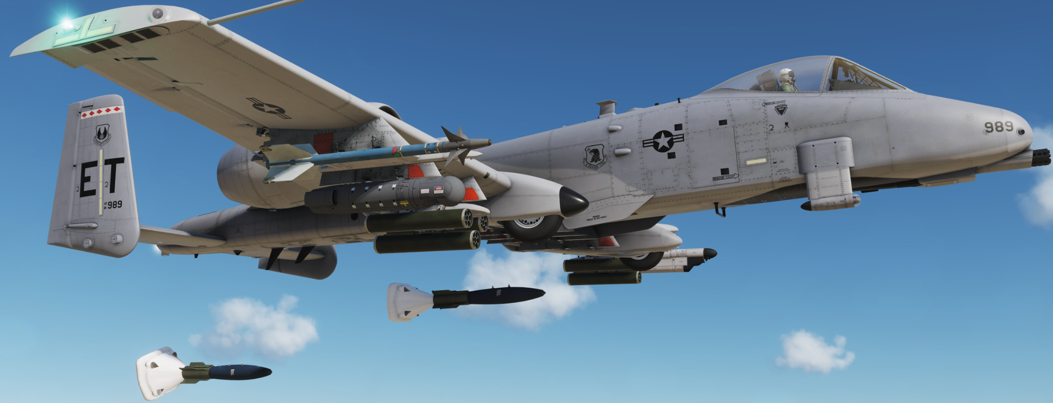 A-10C. Alcohol based fuel testbed, Eglin AFB 2012.
