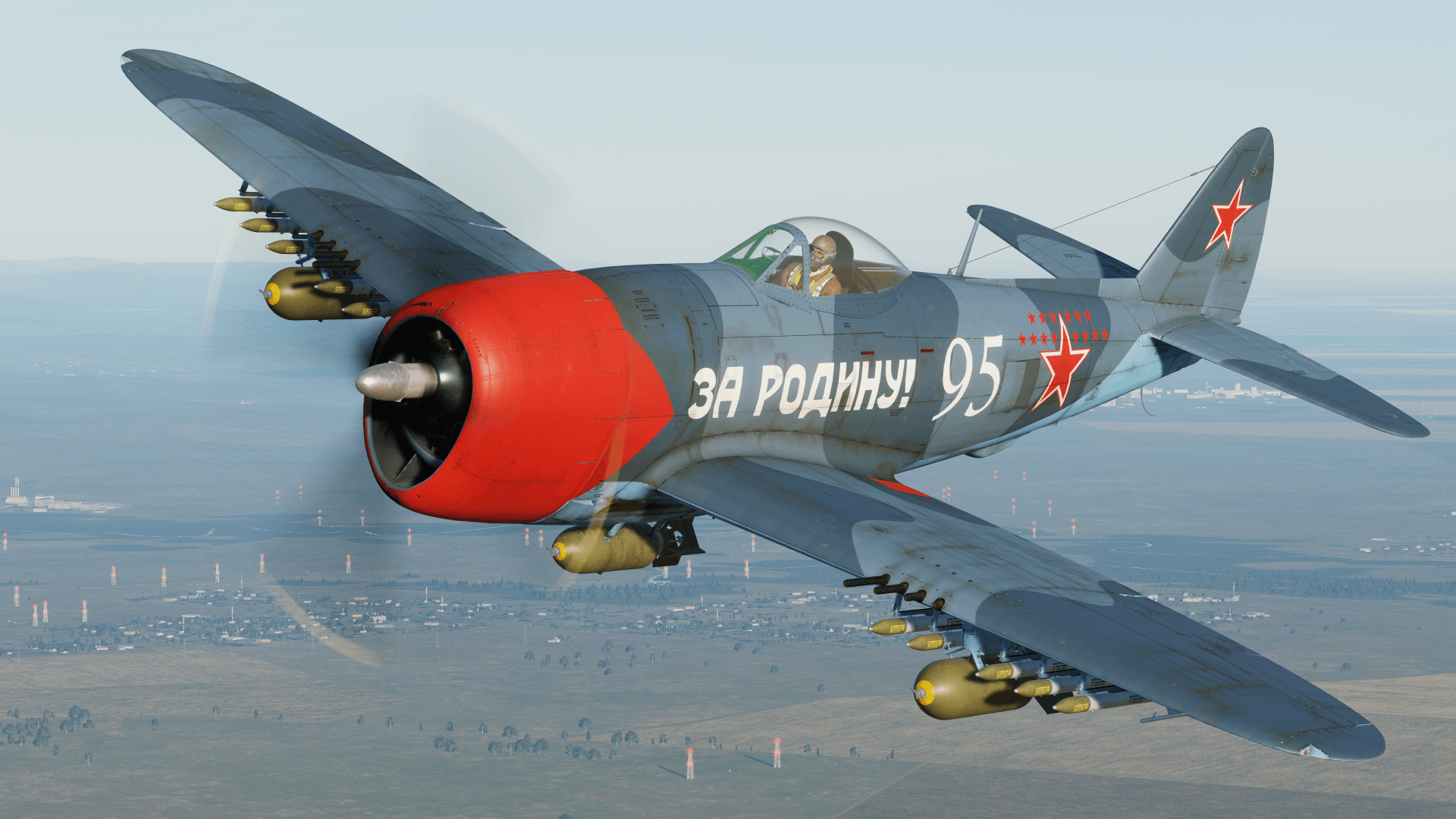 P-47 USSR Air Force (gray-blue color scheme)