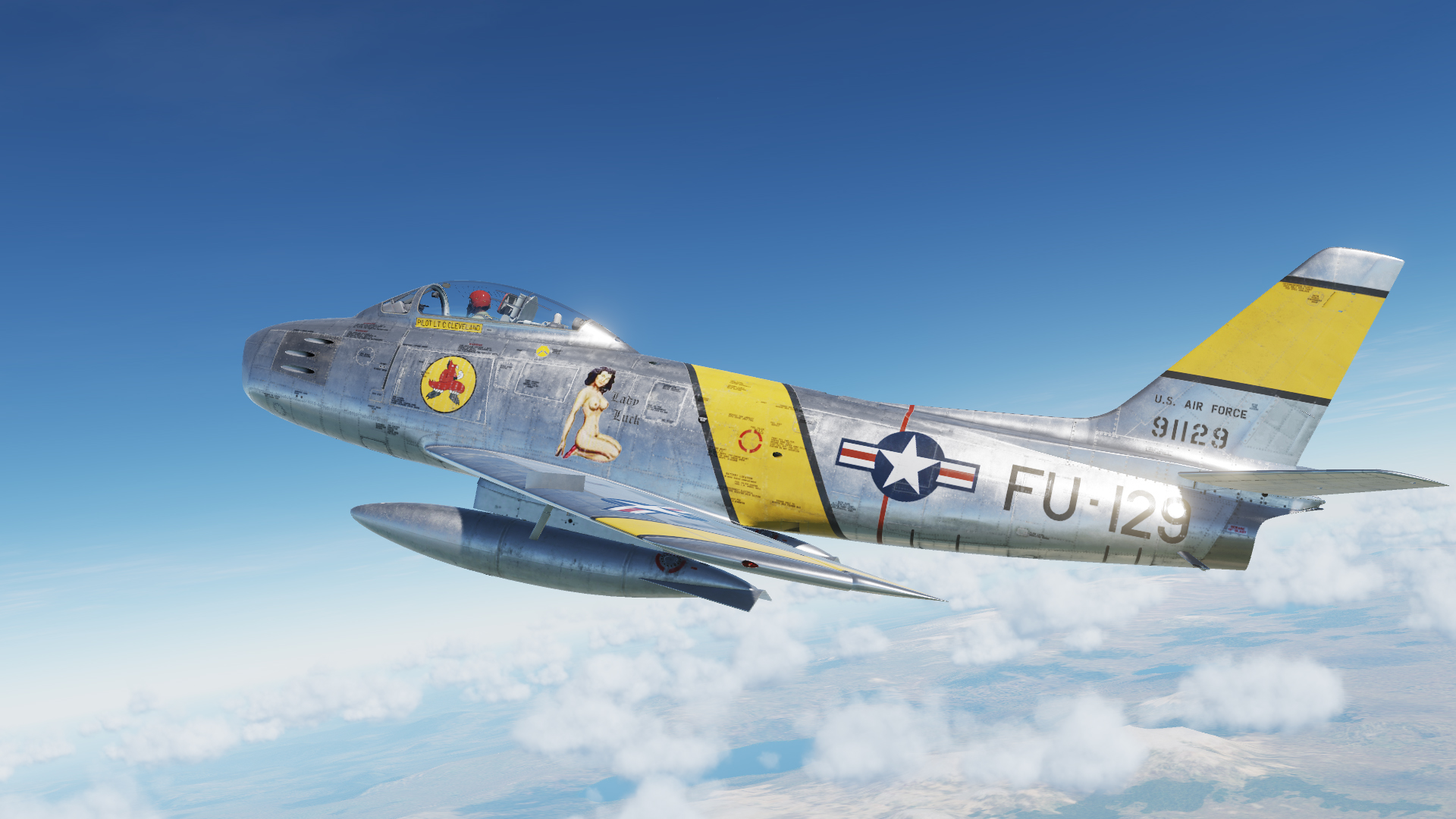 F-86 Sabre "Lady Luck" 4th FW, 334th FIS