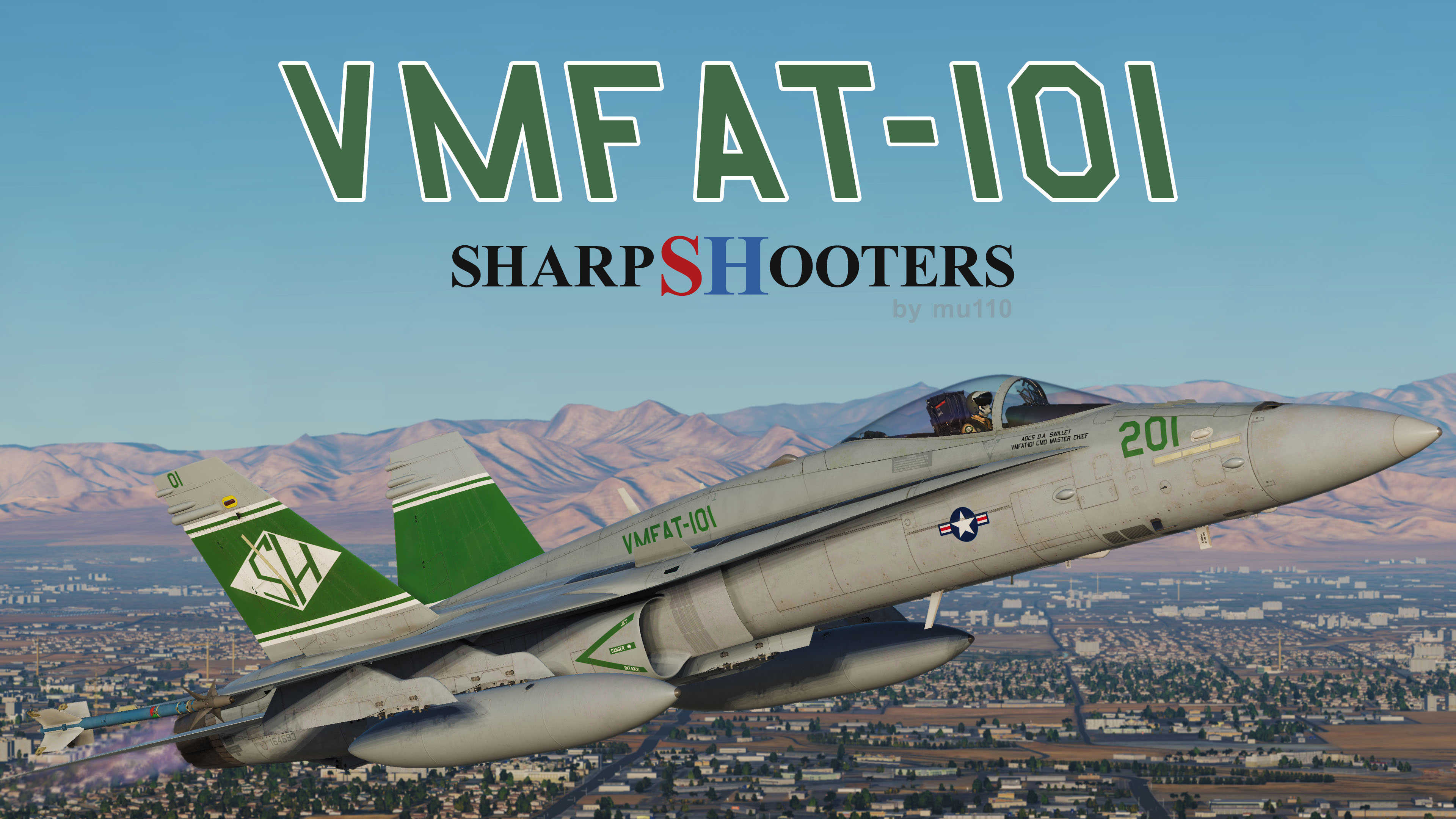 VMFAT-101 Liveries for the F/A-18C!