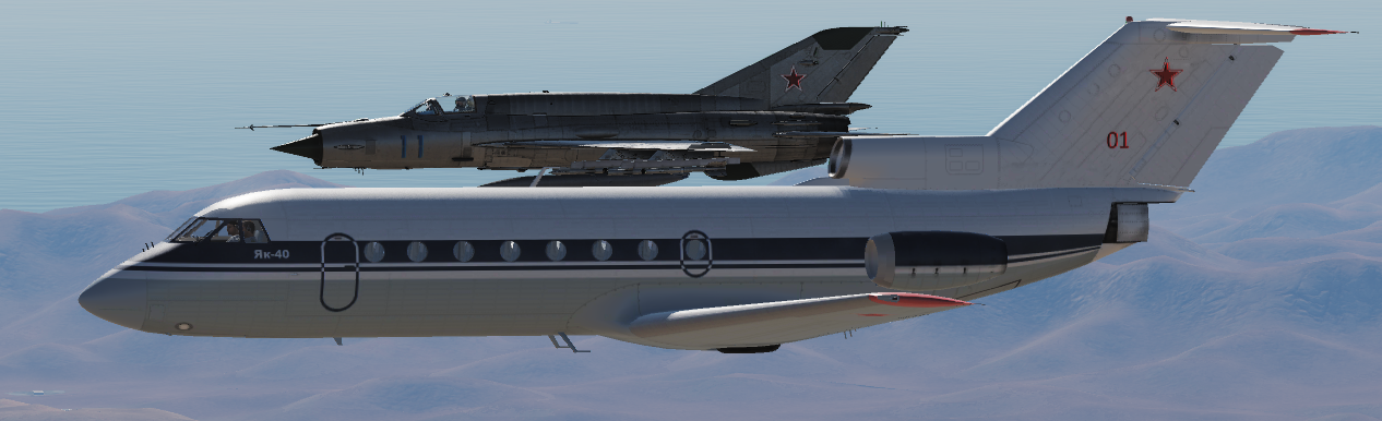 YAK-40 Soviet/Russian Air Force
