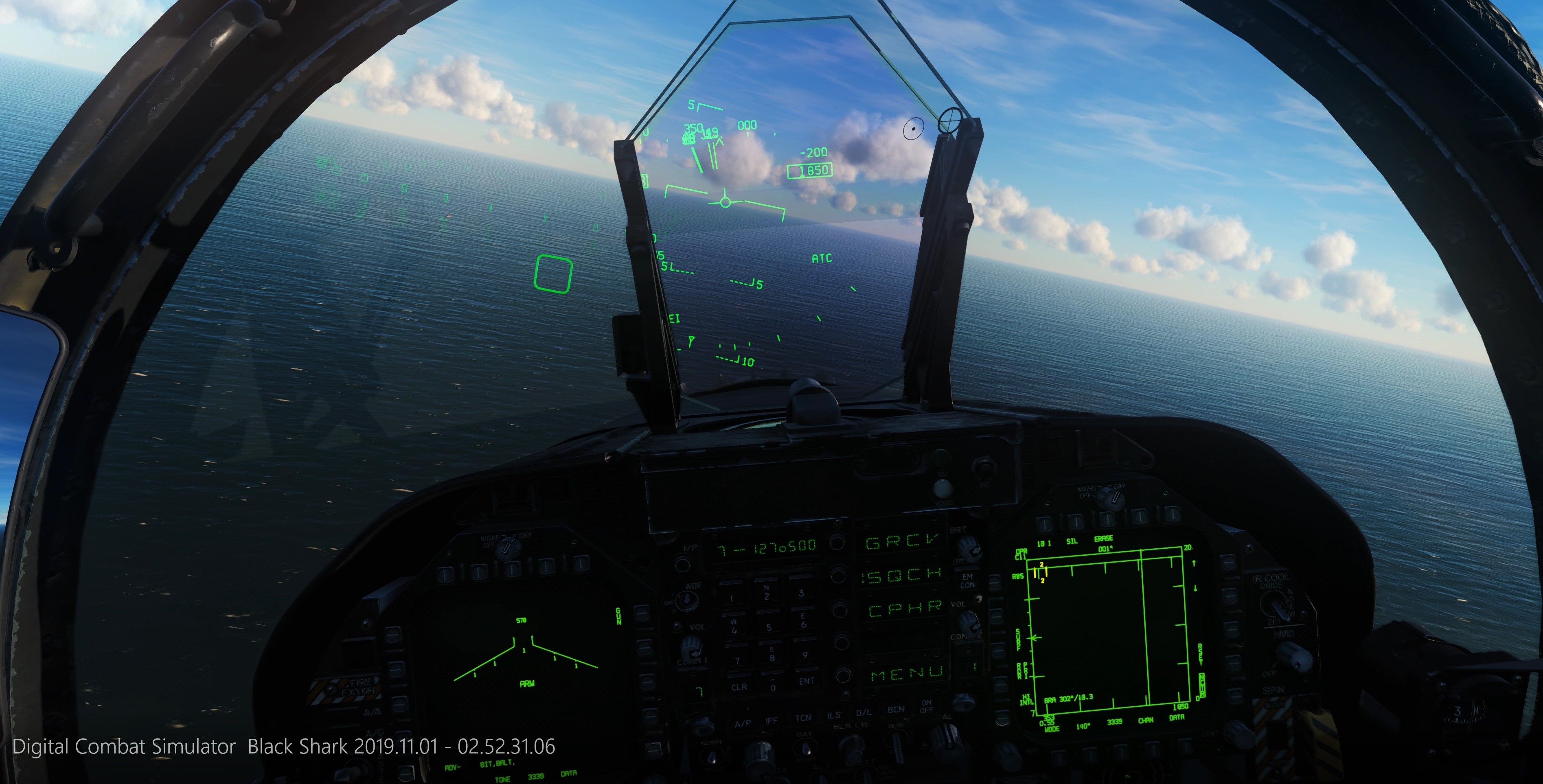 F/A-18 Case 1 Carrier Landing Practice w/ LSO support - Caucasus