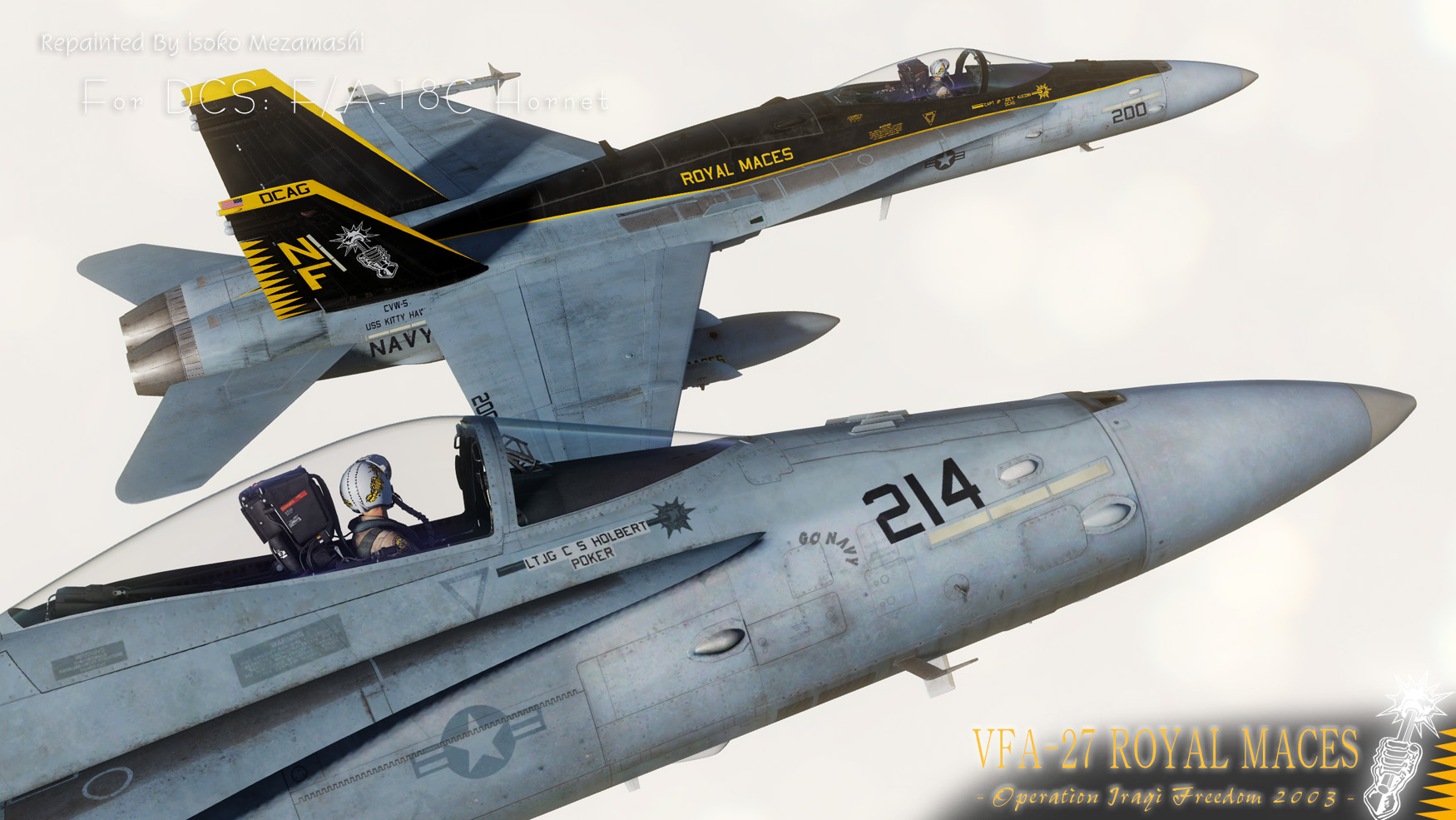 F/A-18C HORNET "VFA-27 ROYAL MACES" 2003 v1.6