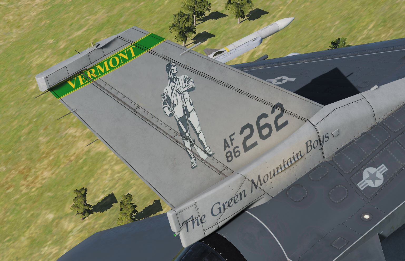 F-16C 134th FS, 158th FW, Vermont Air National Guard [v2.2 FIXED]