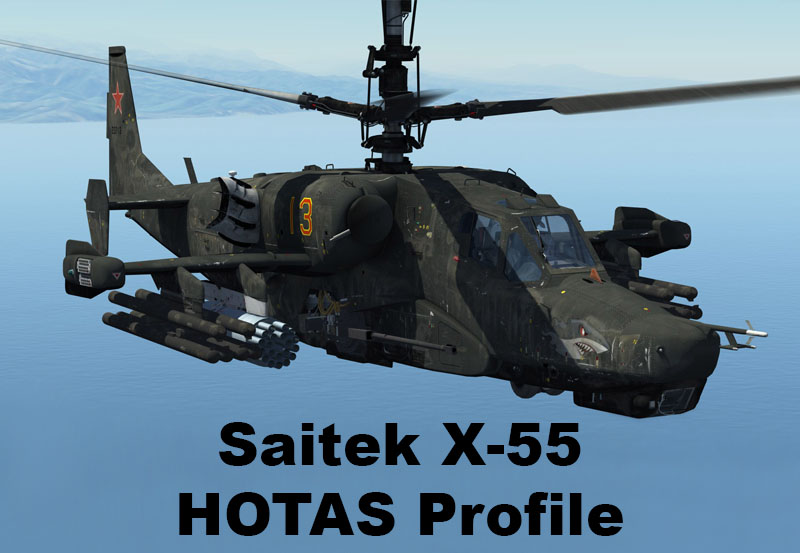Ka-50 Black Shark Saitek X55 Profile
