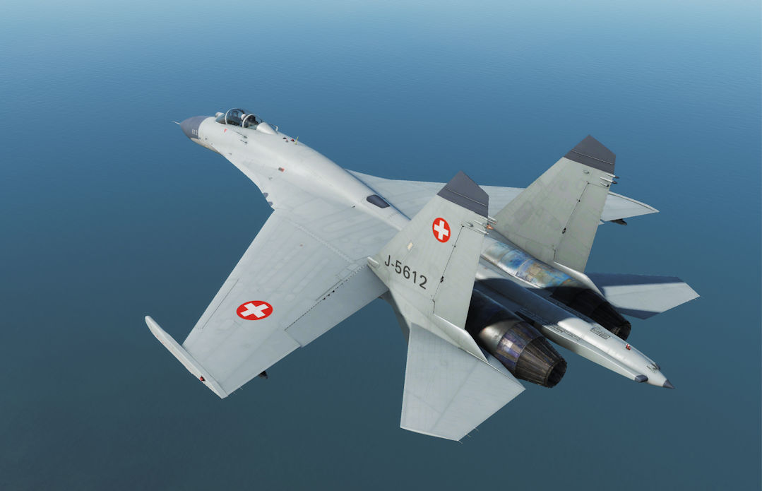 J-11A Fictional Swiss Air Force Skin (DCS 2.5.3+)