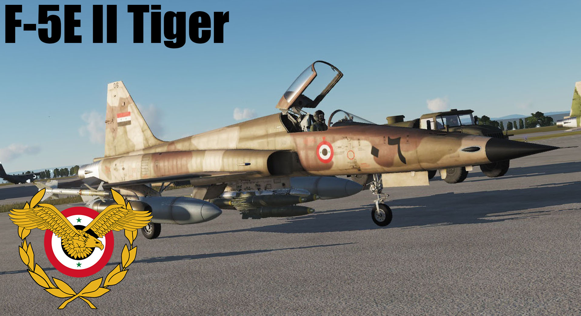 Syrian Arab Airforce F-5E Tiger II ! FICTIONAL ! Syrian Arab Army
