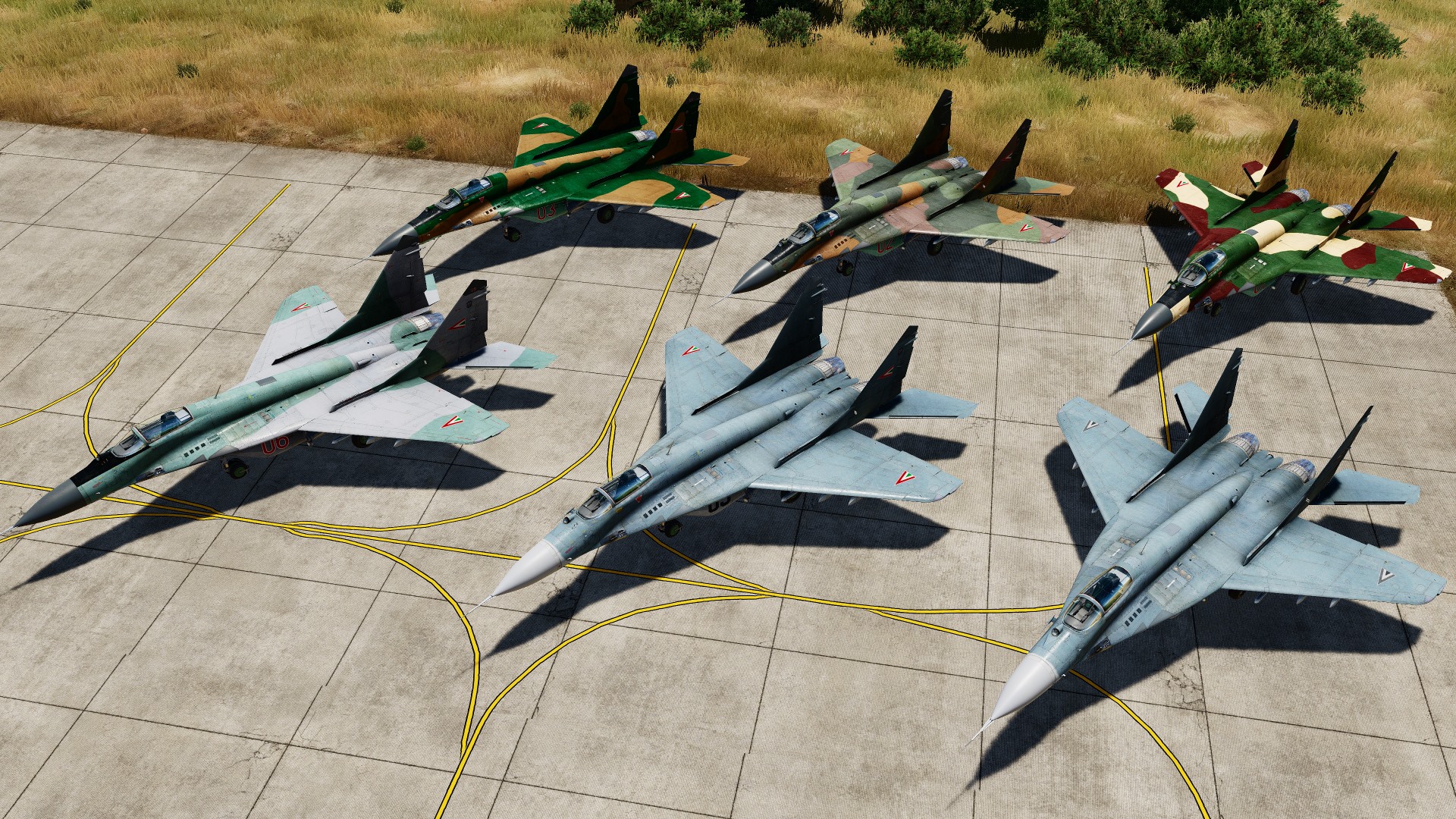 MiG-29 Hungarian Air Force multi pack (fictional camo - updated 05/08/2023)
