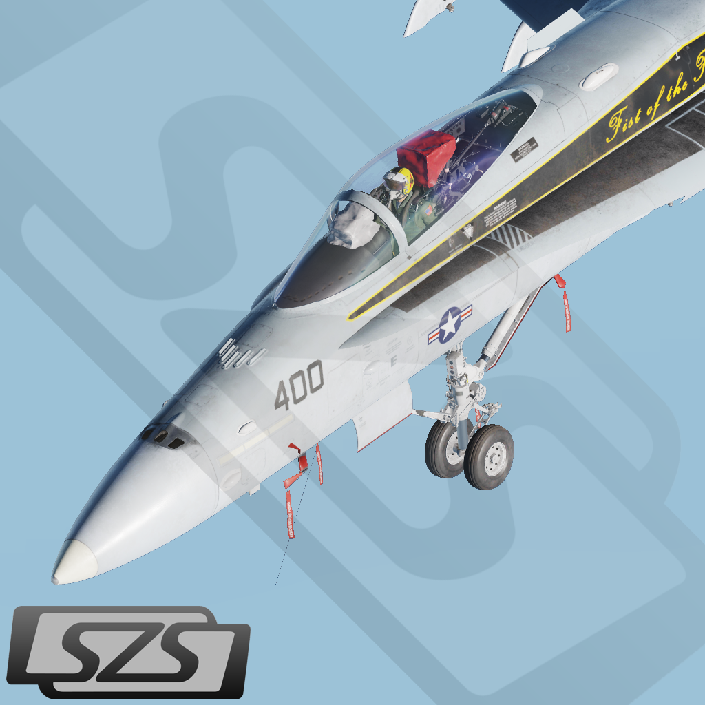 DCS F/A-18C Lot 20 USN VFA-25 Fist of the Fleet - 2023 Remaster - DCS 2.8.4+