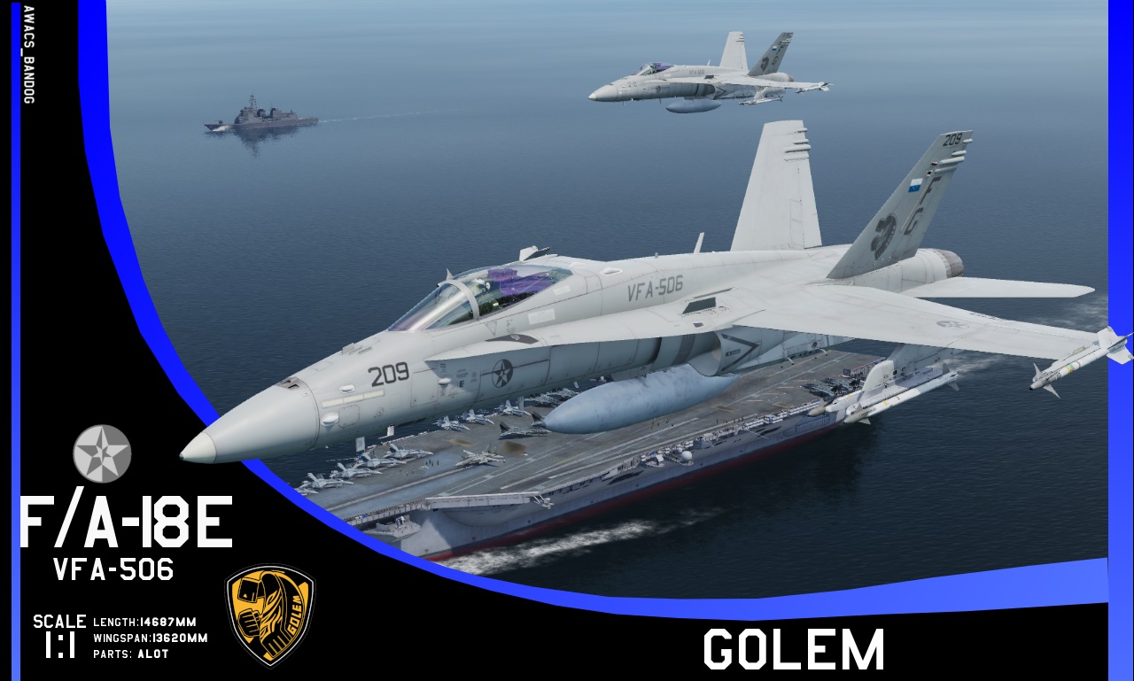 Ace Combat - Strike Fighter Squadron 506 "Golem" F/A-18C