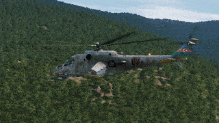 Mi-24P Azerbaijan Army Historical 1993