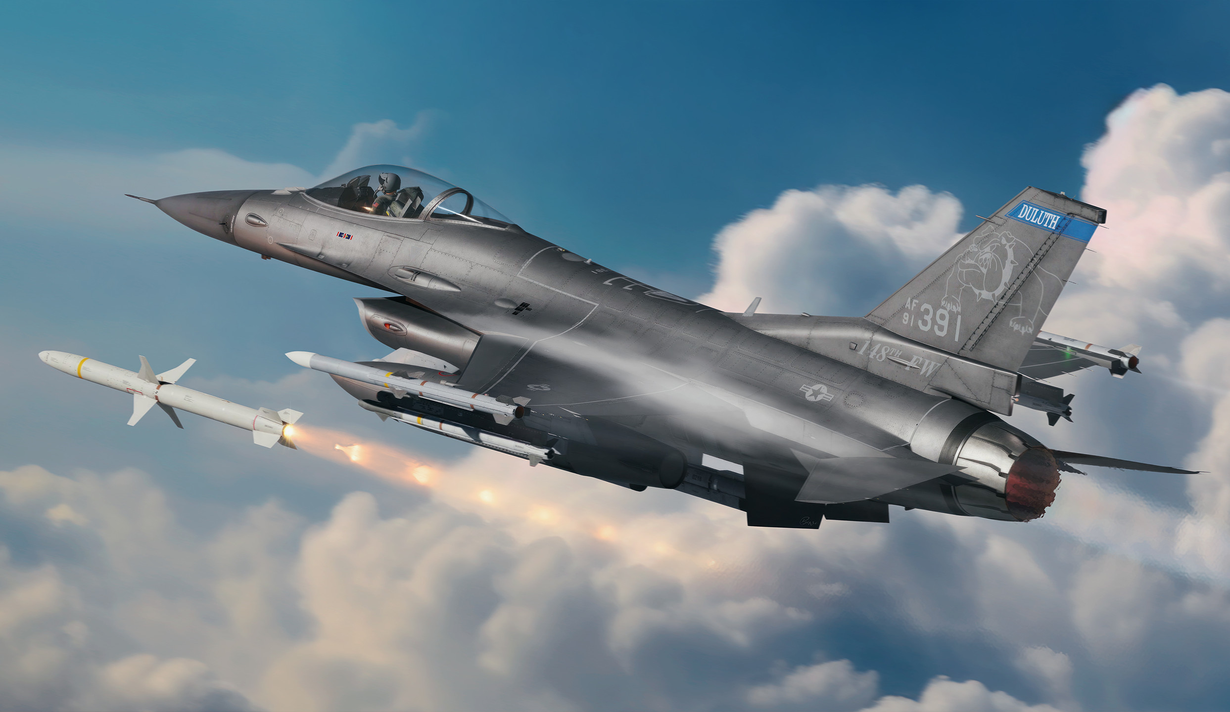 F-16C Have Glass V Mod & Skin Pack
