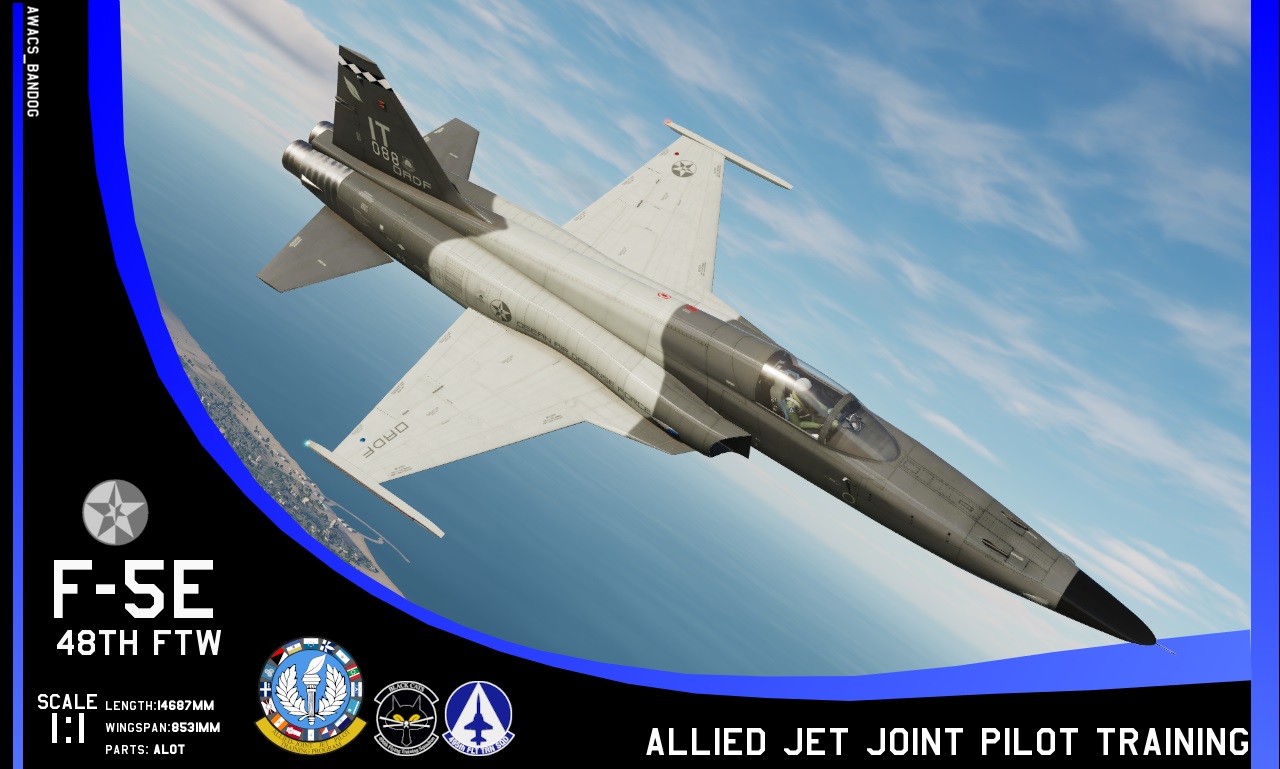 Ace Combat - Allied Joint Jet Pilot Training Program F-5 Pack